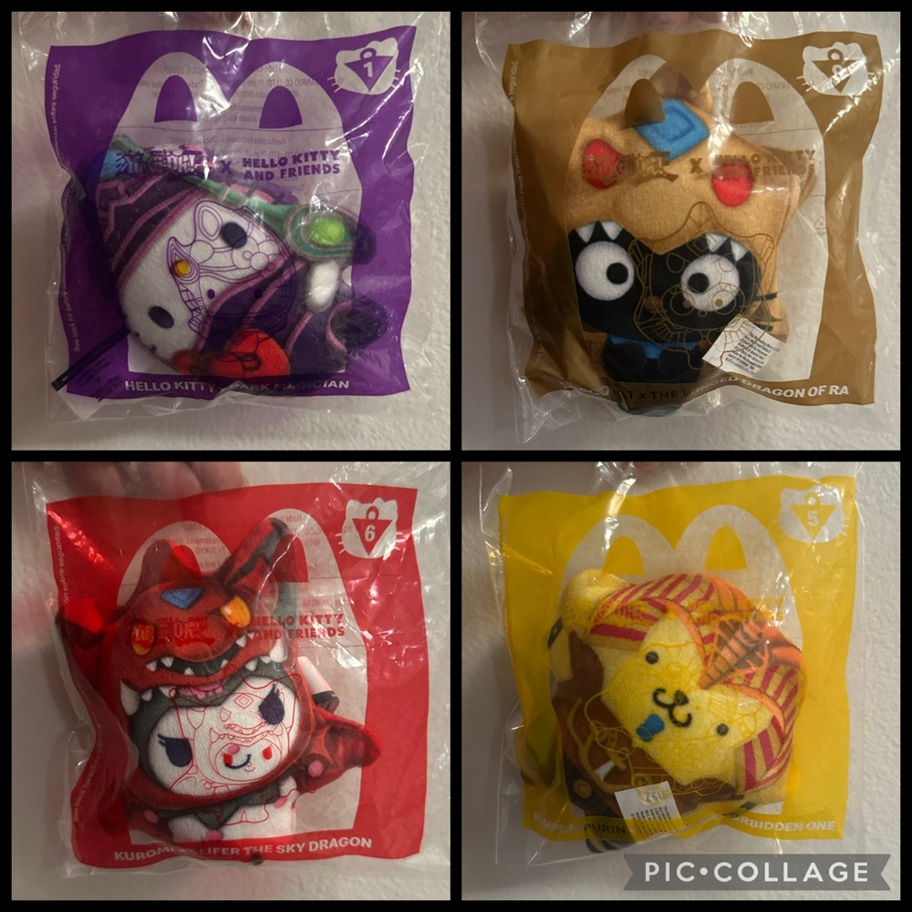 Hello Kitty x McDonald's Plush Set